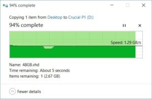 crucial p1 no slowdown