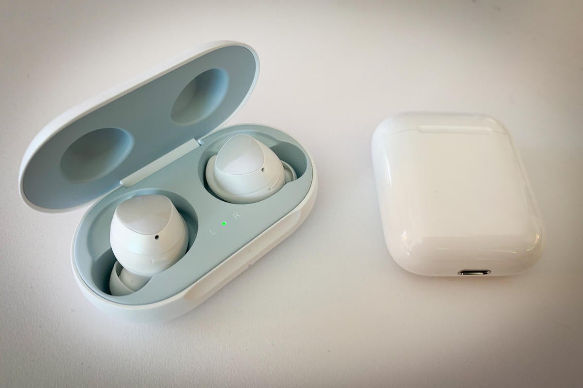 galaxy buds apple airpods 2