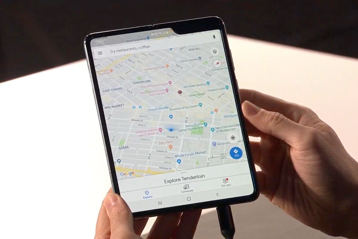 galaxy fold maps