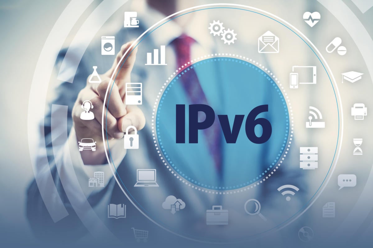 IPv6 wireless network protocol