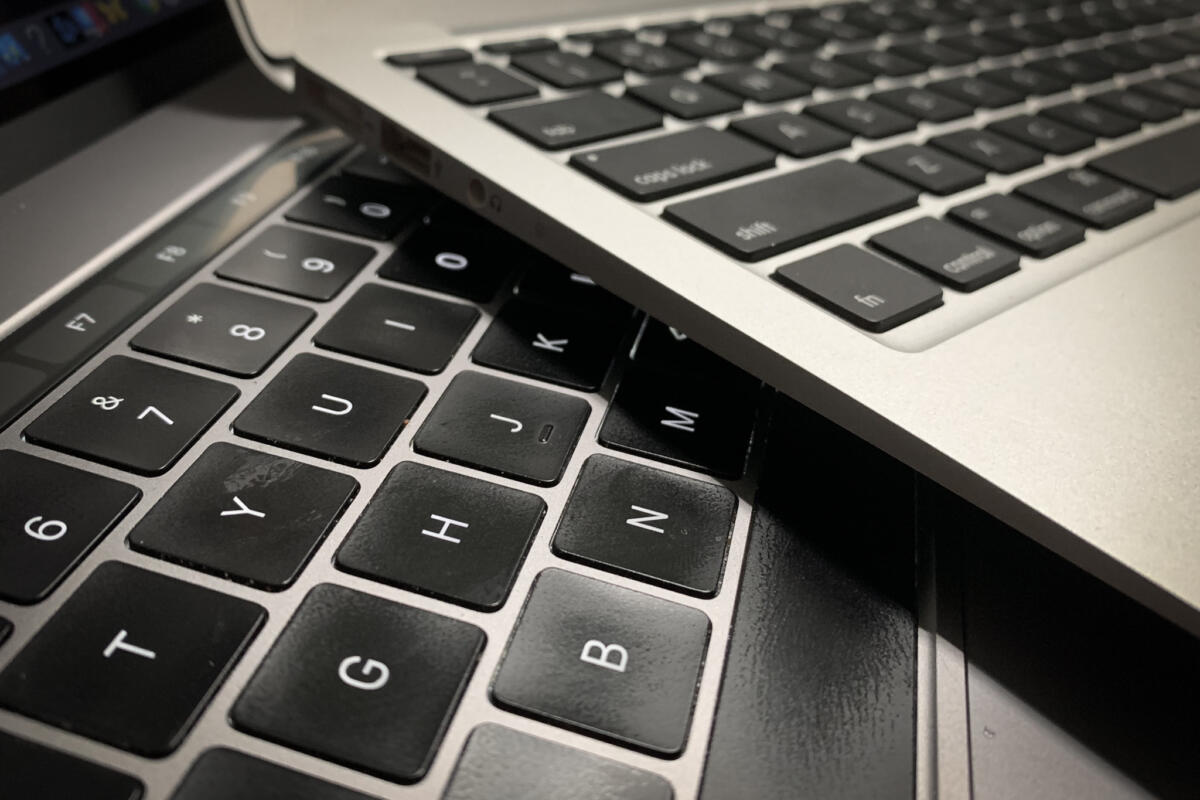 old vs new macbook pro keyboard