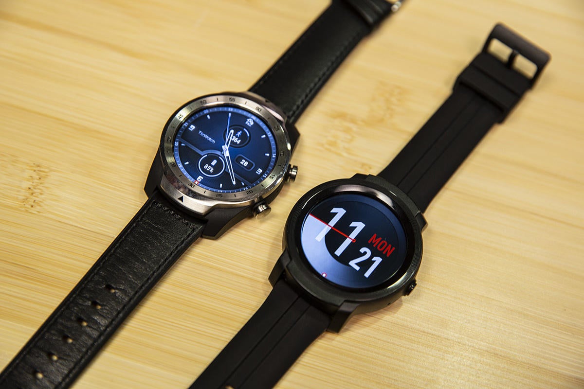 Ticwatch e2 vs store huawei watch 2