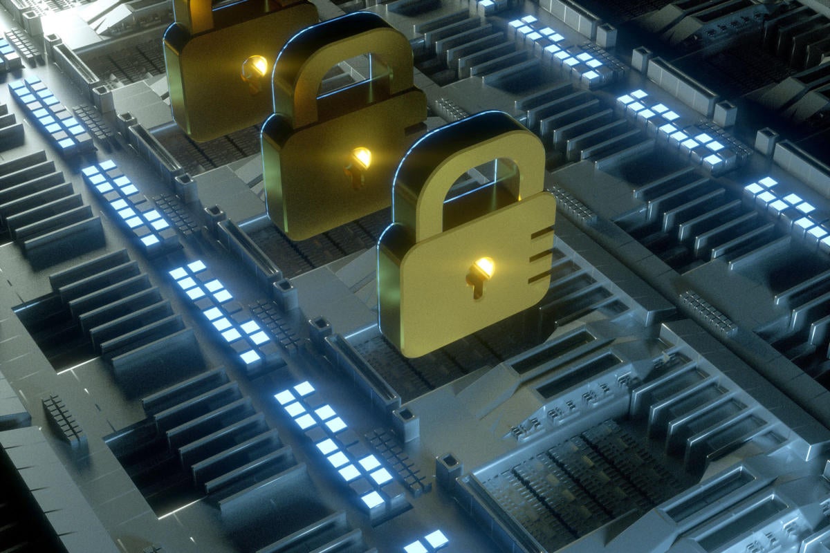 Security automation: locks on an assembly line.