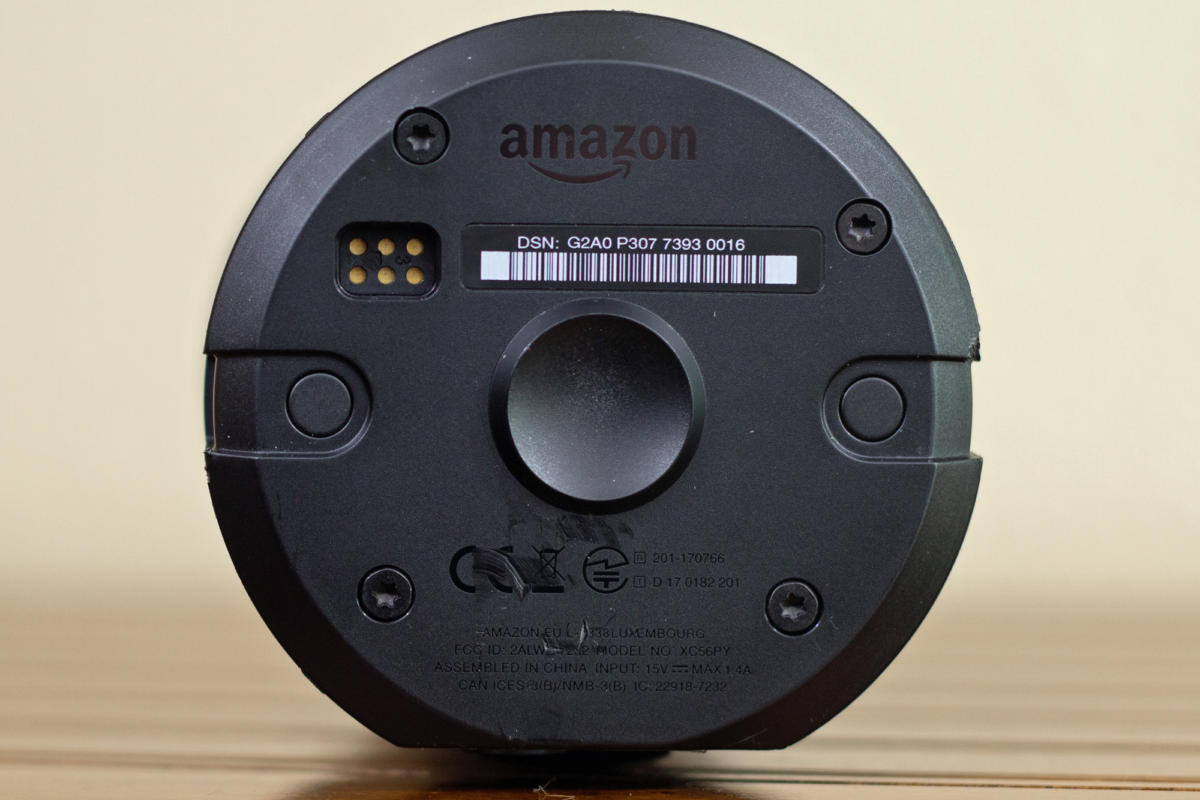 amazon echo 2 electrical contacts