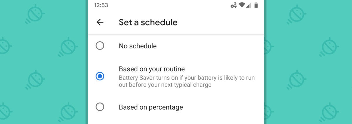Android Q Battery Saver
