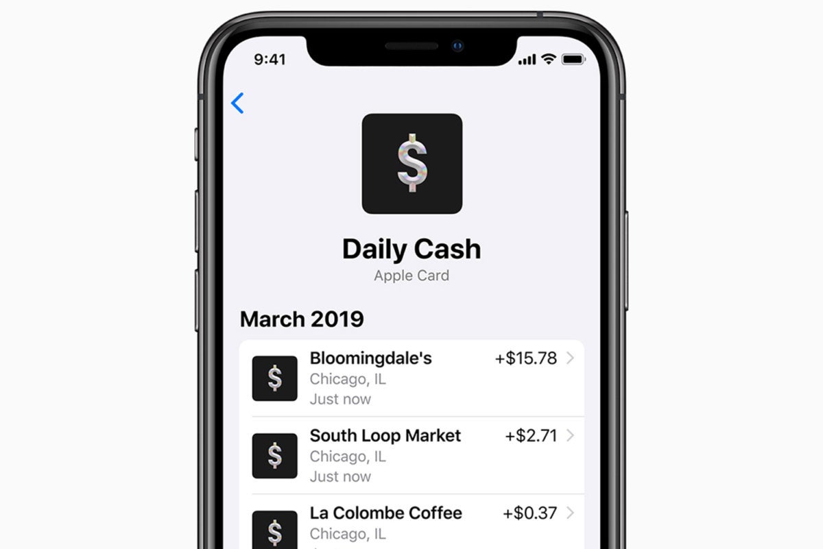 apple card daily cash