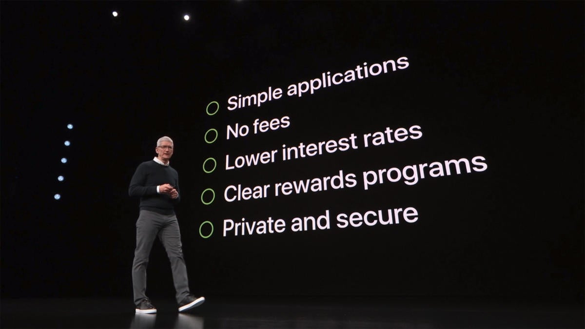 apple card summary