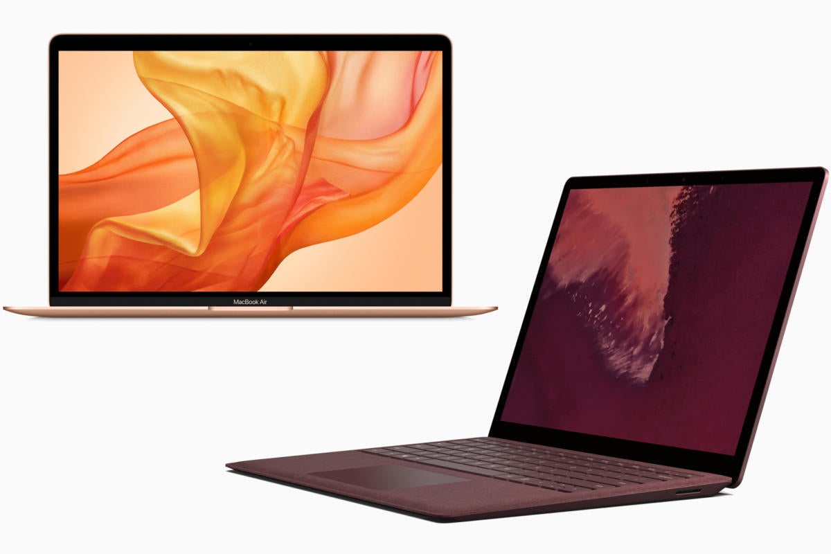 Head To Head Apple Macbook Air Vs Microsoft Surface Laptop 2 For Business Computerworld