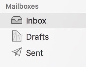 apple mail mac inbox