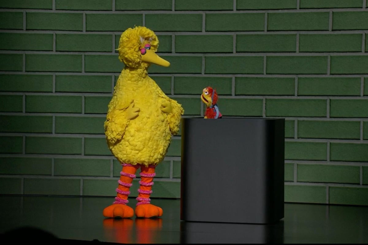 apple tv plus event big bird