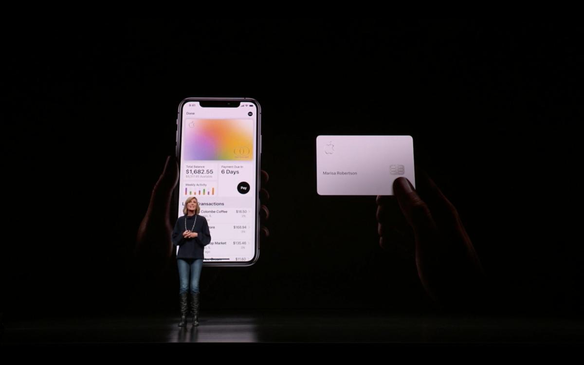 apple card app plus physical card