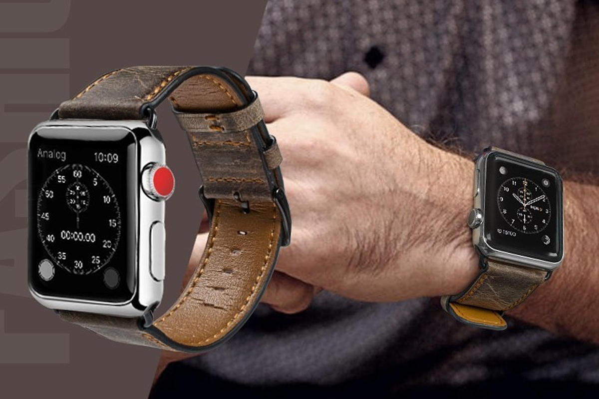 Get a cool leather band for your Apple Watch for just 7 bucks | TechConnect
