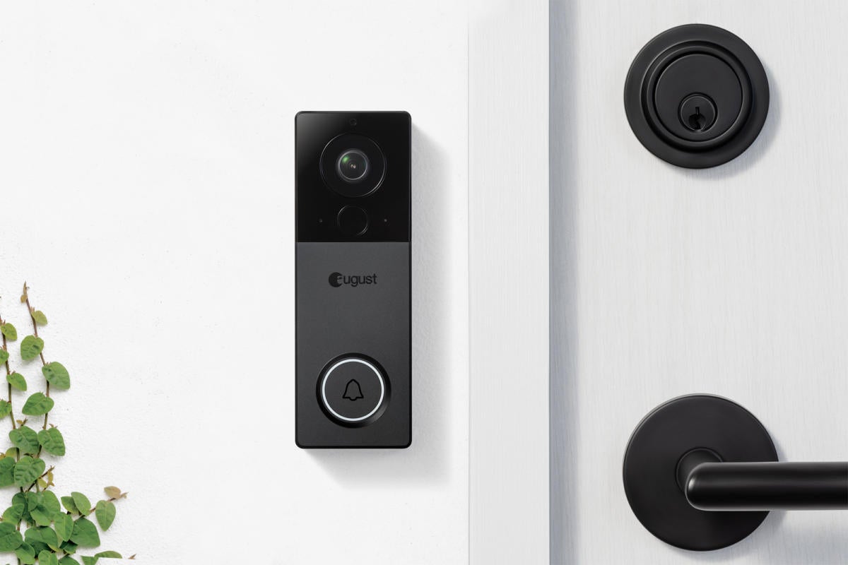 The new August View video doorbell 