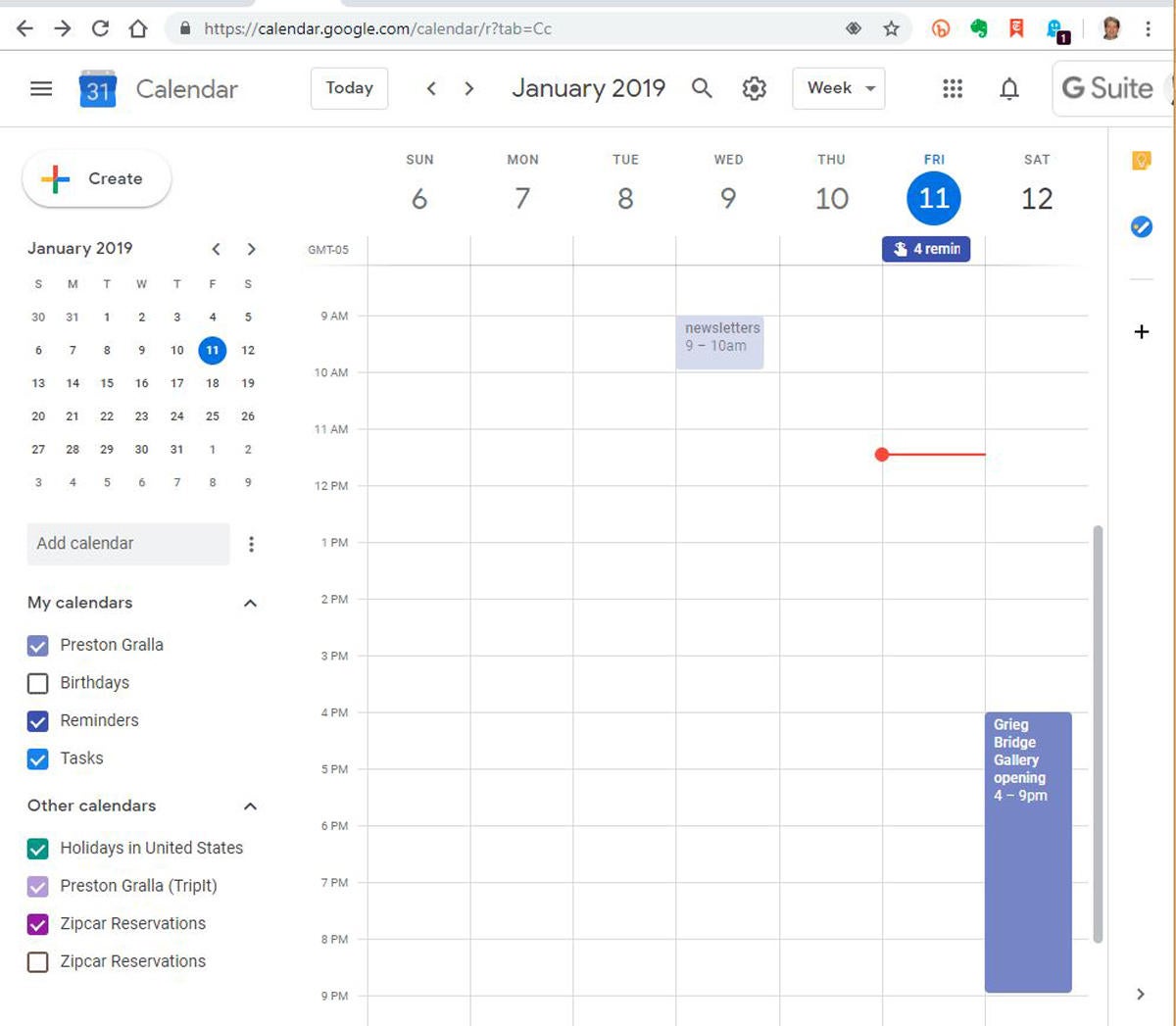 google calendar