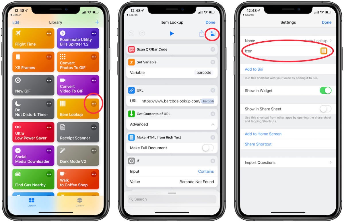 use iphones new shortcuts to wakeonlan