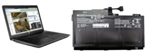 hp laptop and battery large