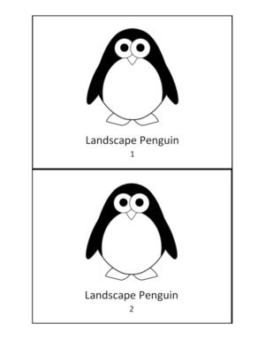 landscape penguin