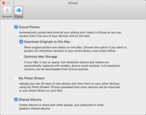 mac911 icloud photos prefs