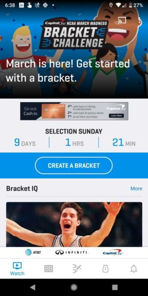 march madness app 2019