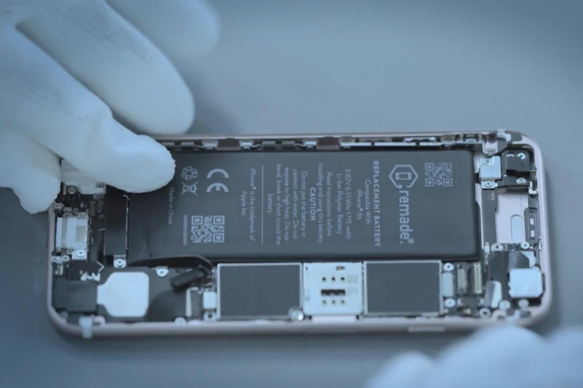 remade iphone battery