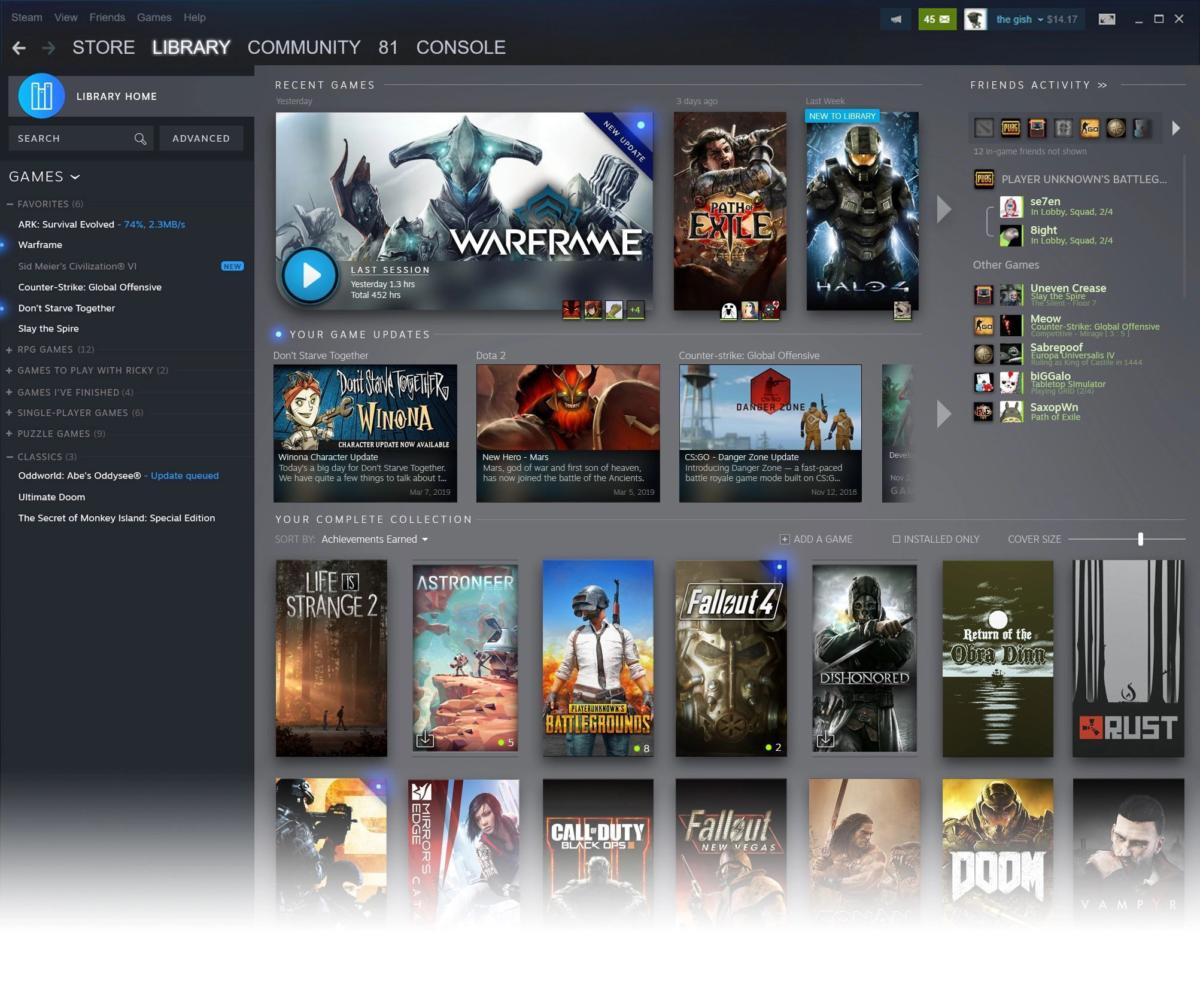 Your Steam library is getting a massive visual overhaul this summer