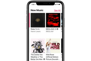 apple music iphone x