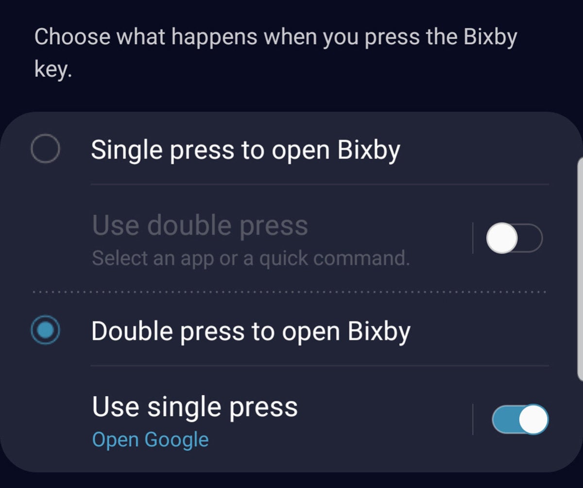 bixby button