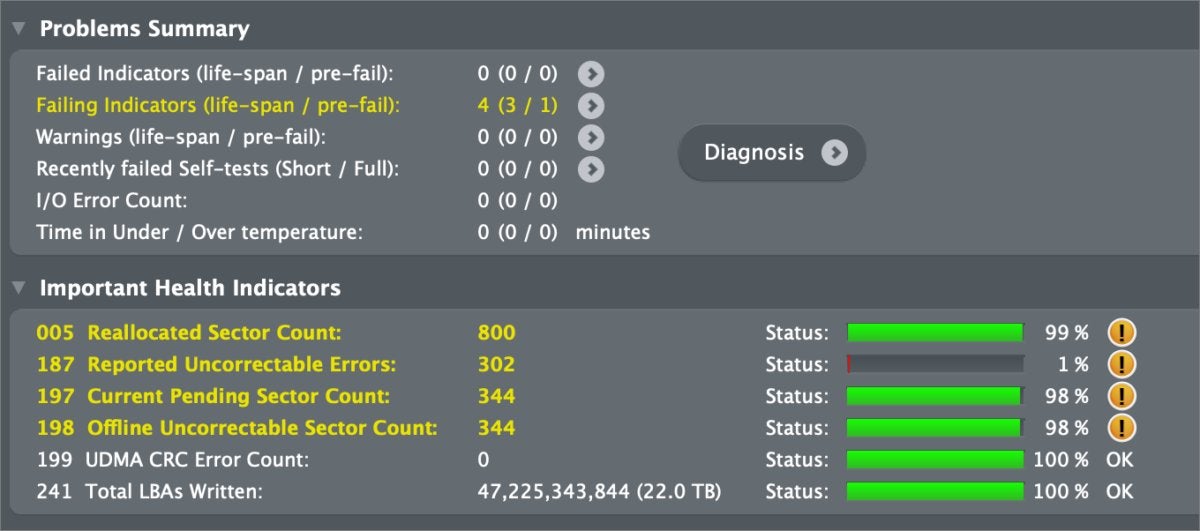 drivedx drive failures