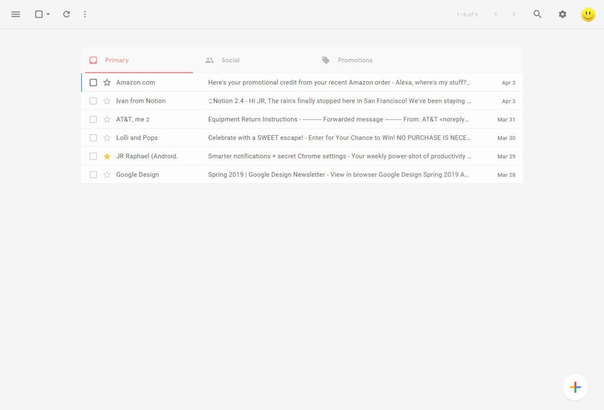 Gmail Redesigned Inbox