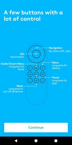 harmony express button map