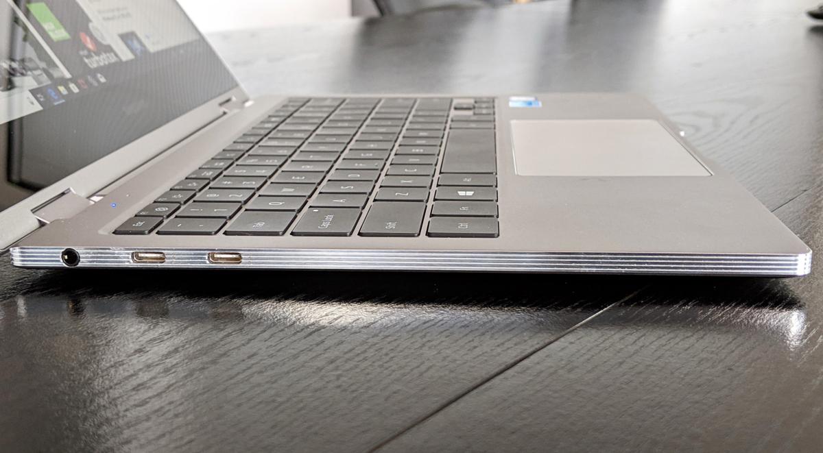 Samsung Notebook 9 Pro left side ports