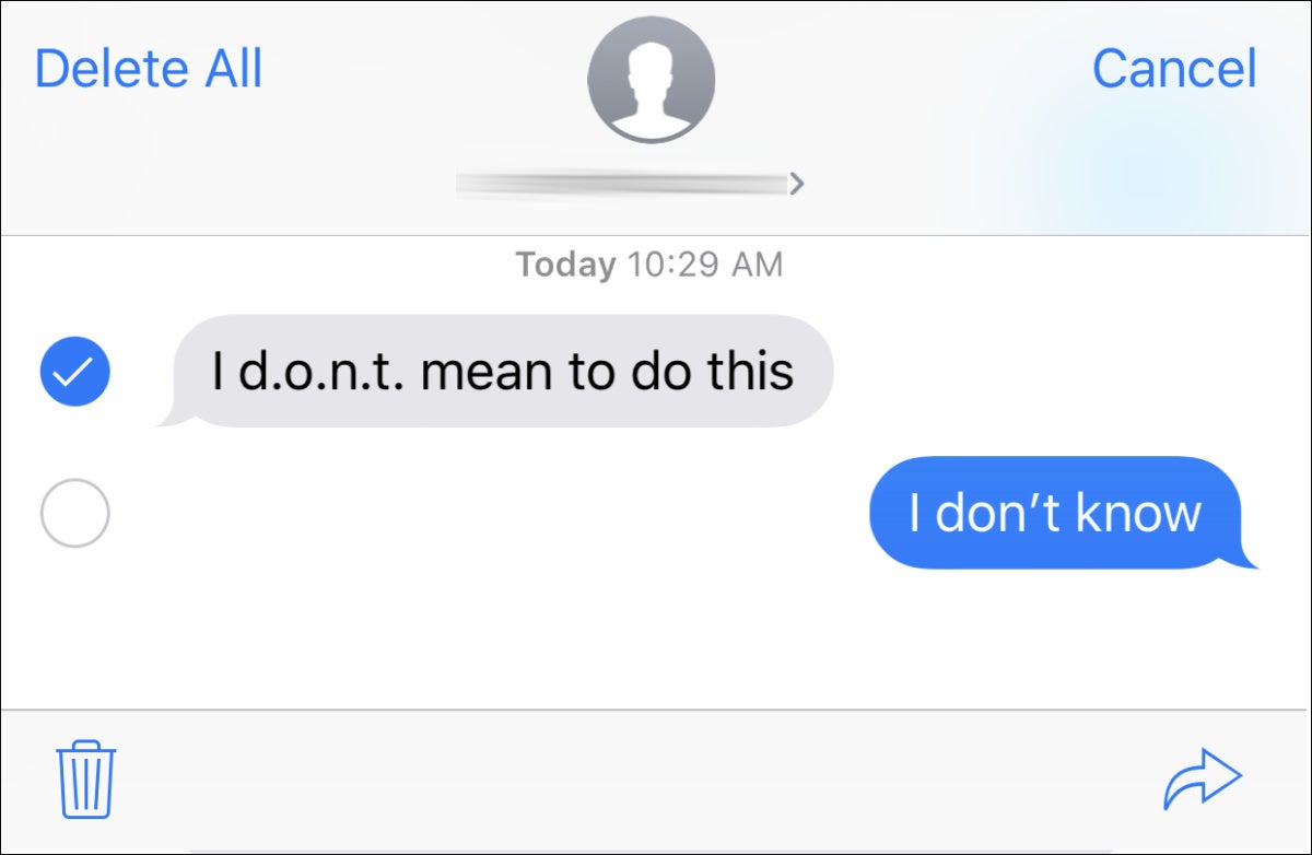 Text messages misspelled Scrambled Text