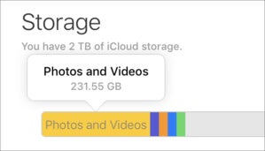 mac911 storage of photos icloud