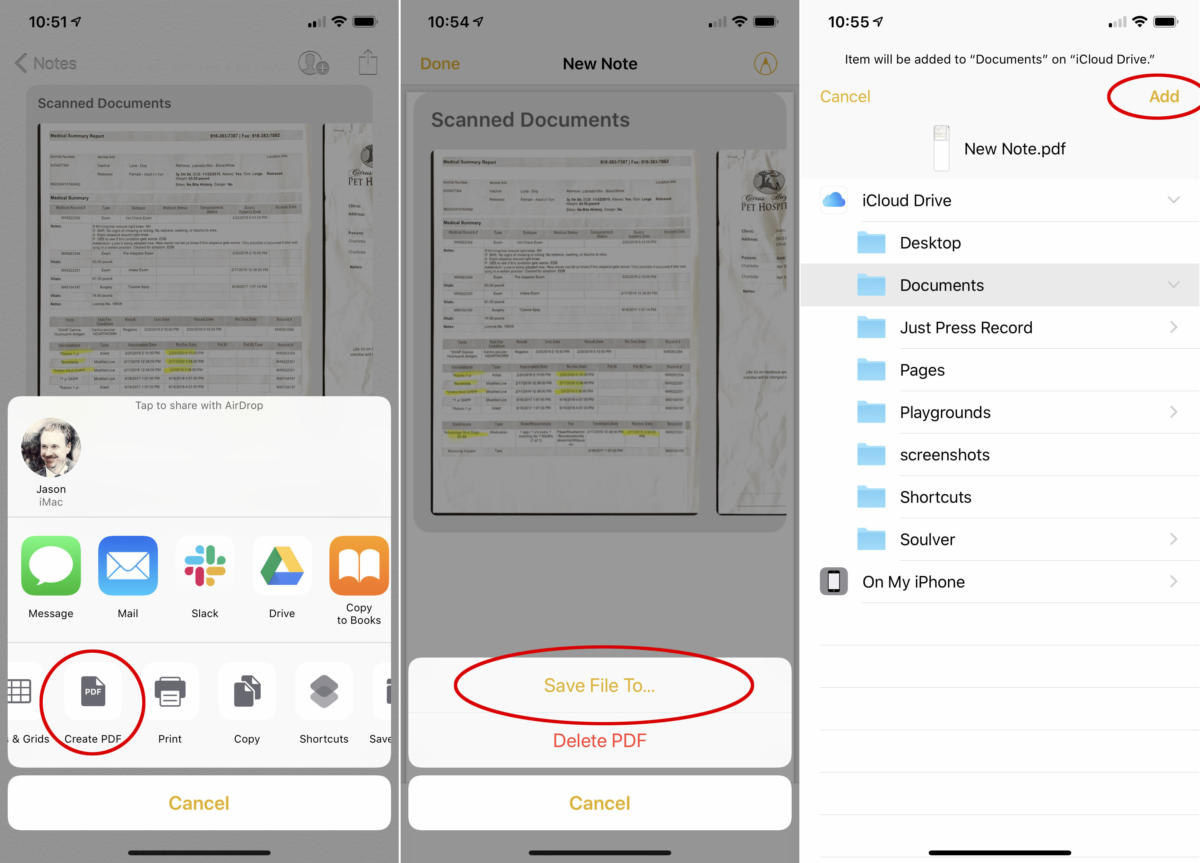 scan documents on mac to pdf