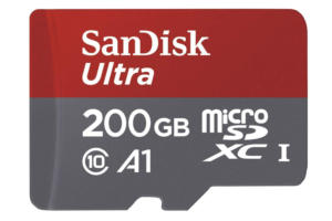 sandisk 200gb sd card