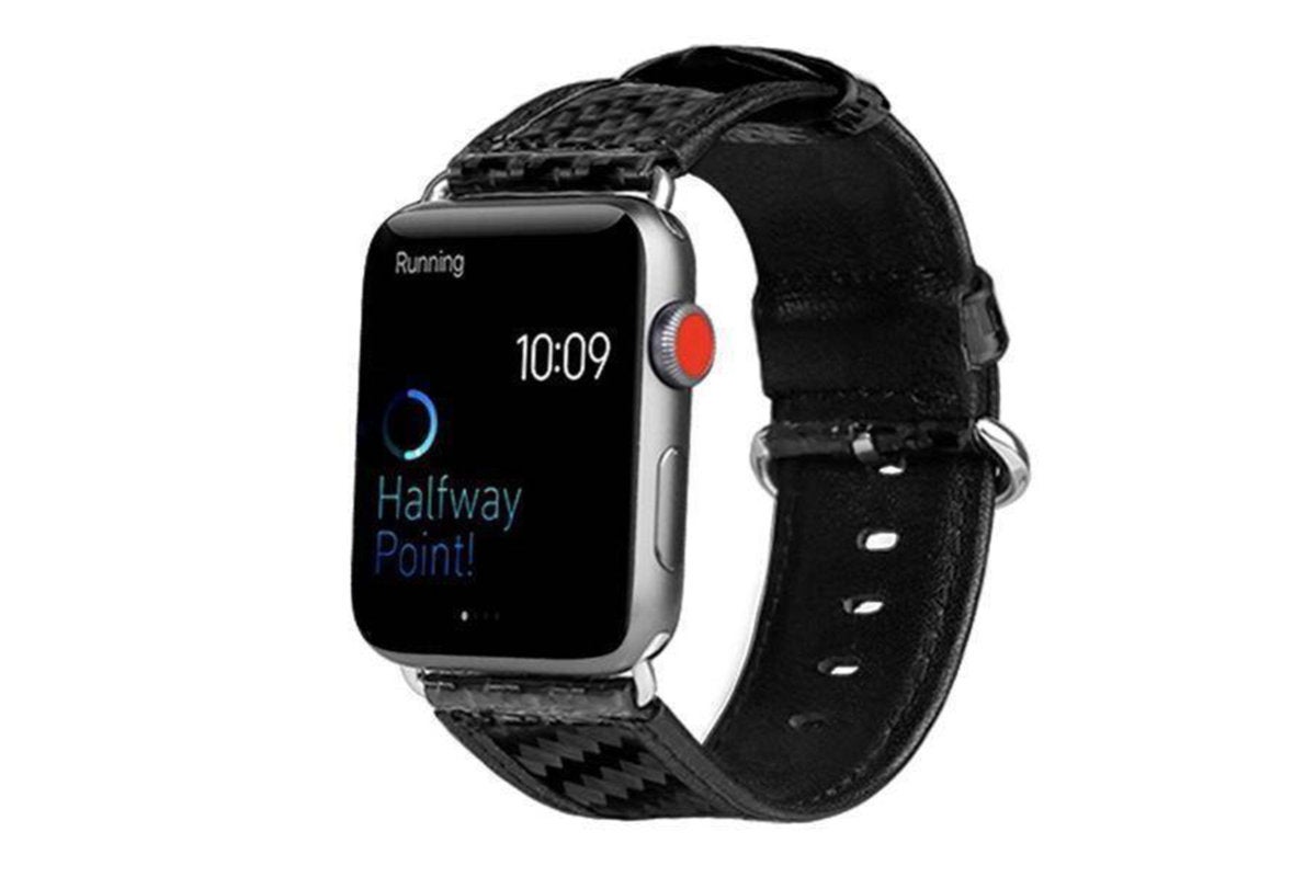 scf carbon fiber apple watch band