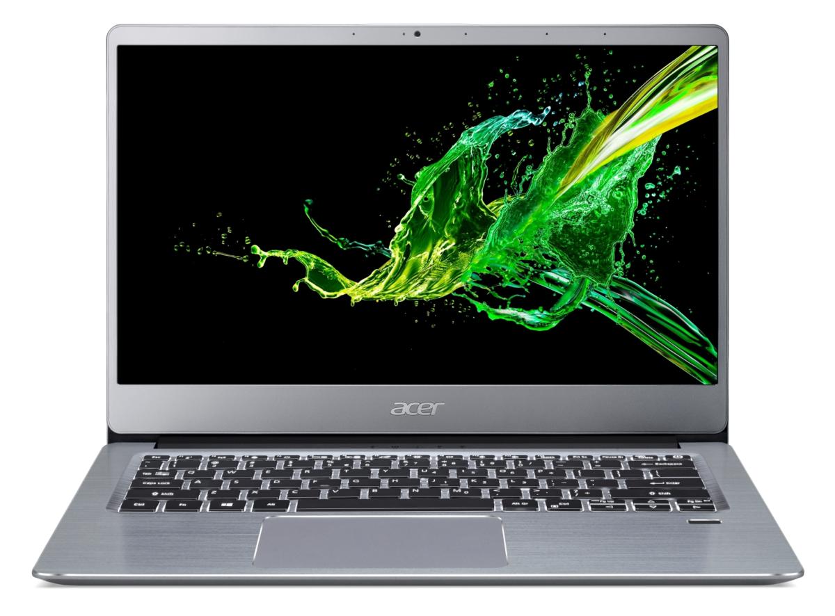 acer swift 3 sf314 41 front view back lit