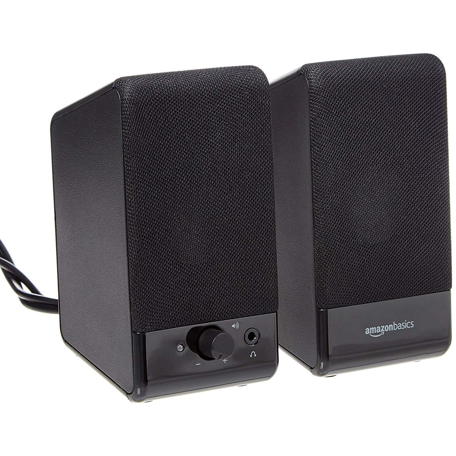 AmazonBasics Computer Speakers, USB Powered review These budget