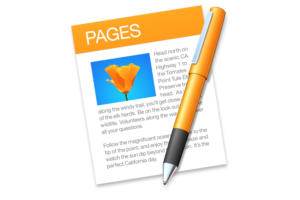 apple pages mac icon