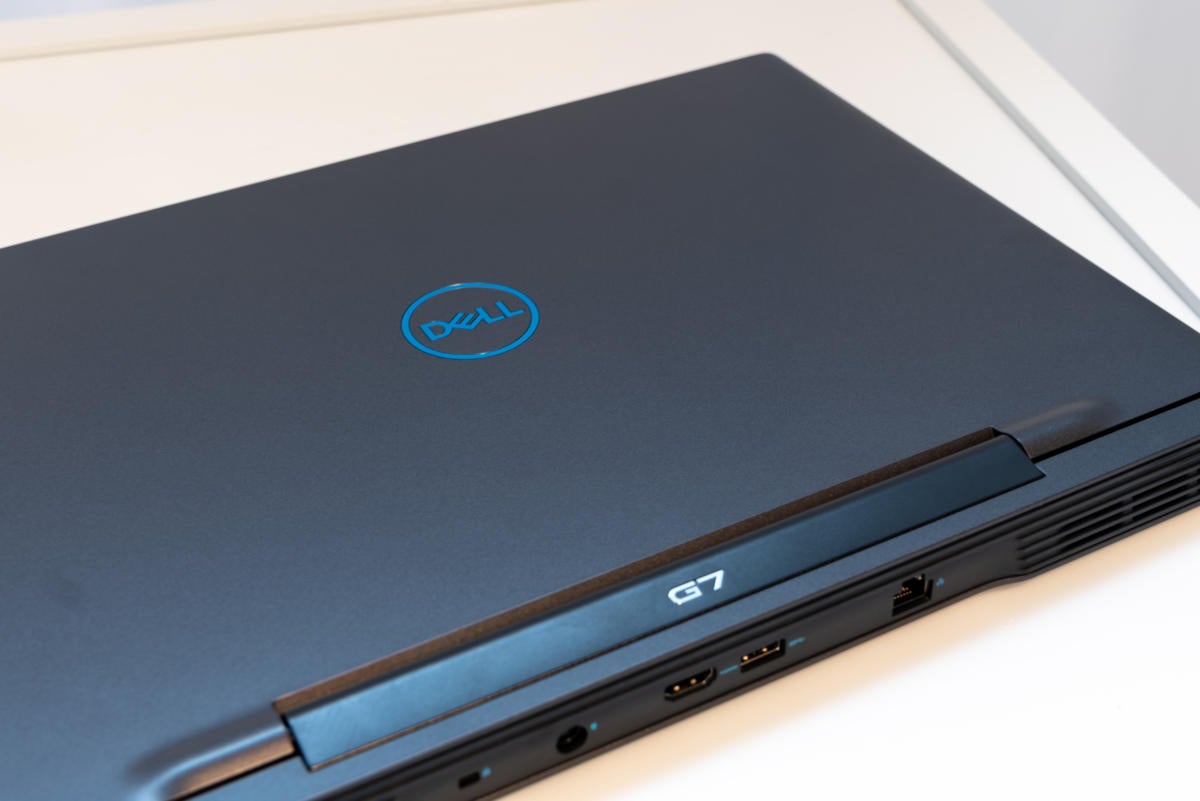 dell g7 15 lide and rear detail
