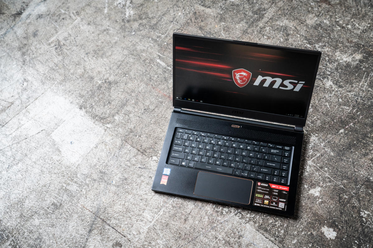 Msi Gs65 Stealth Thin Review This Thin Gaming Laptop Features 9th Gen Core And Gtx 1660 Ti Pcworld