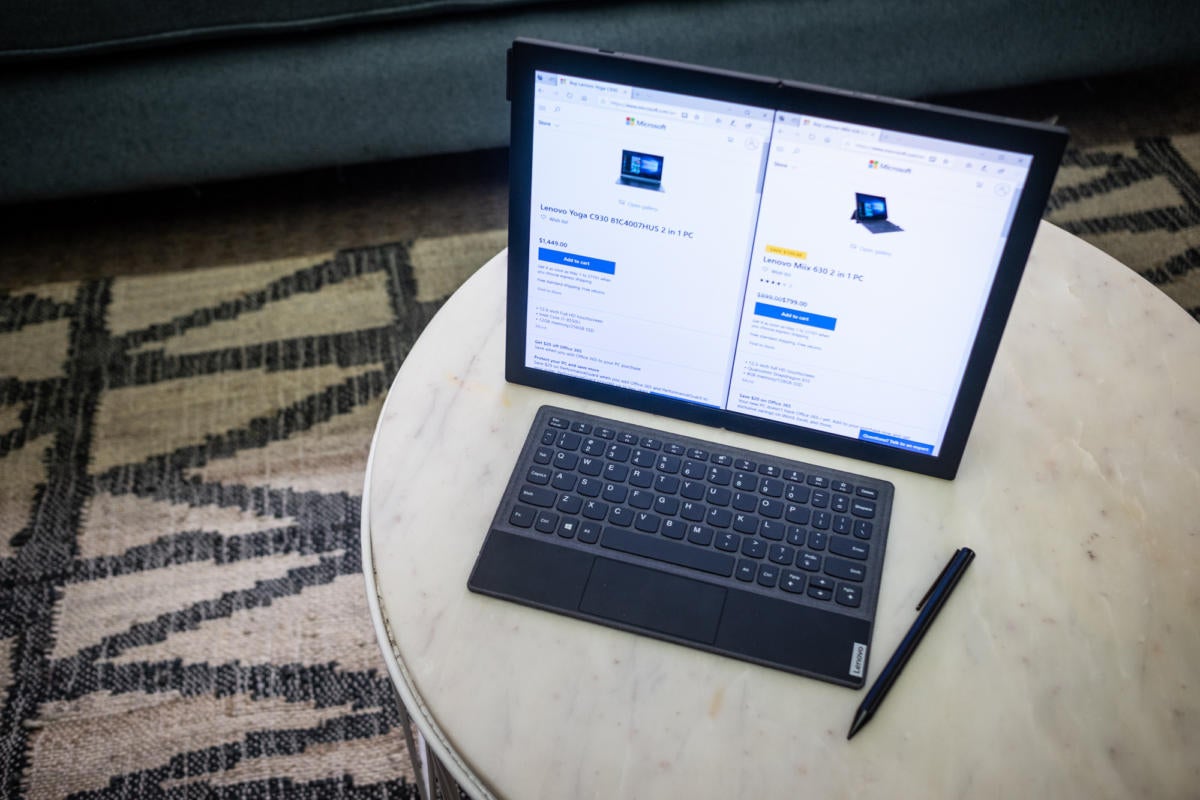 Lenovo ThinkPad X1 foldable tablet first look  PCWorld