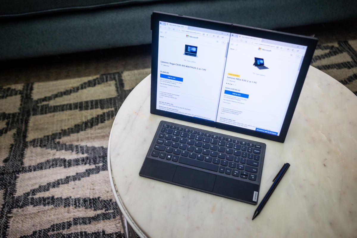Lenovo ThinkPad X1 folding tablet