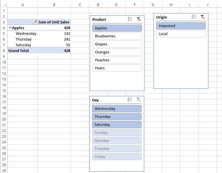 excel dataviz slicers1