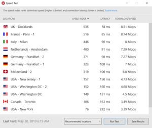 expressvpnspeedtest