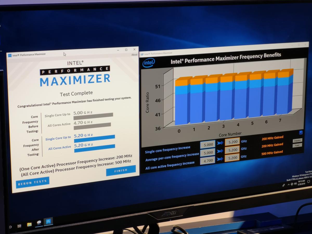 Intel performance maximizer