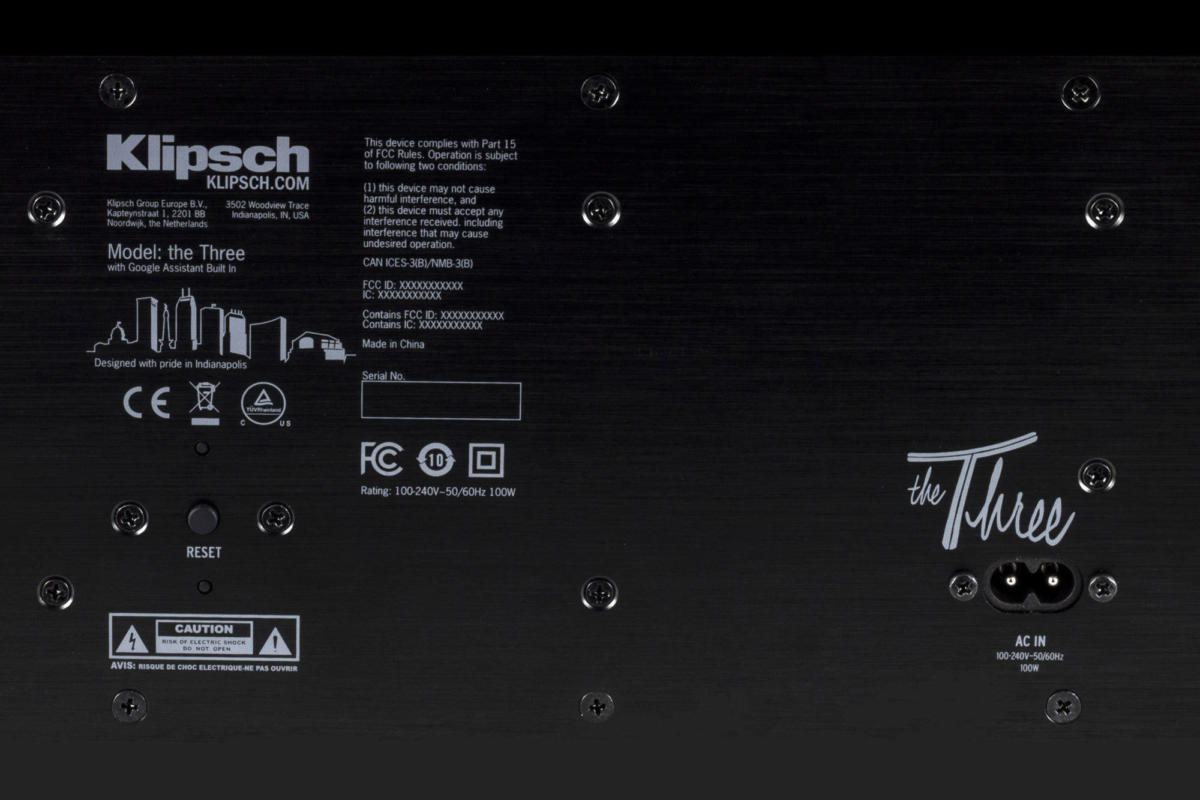 klipsch three back
