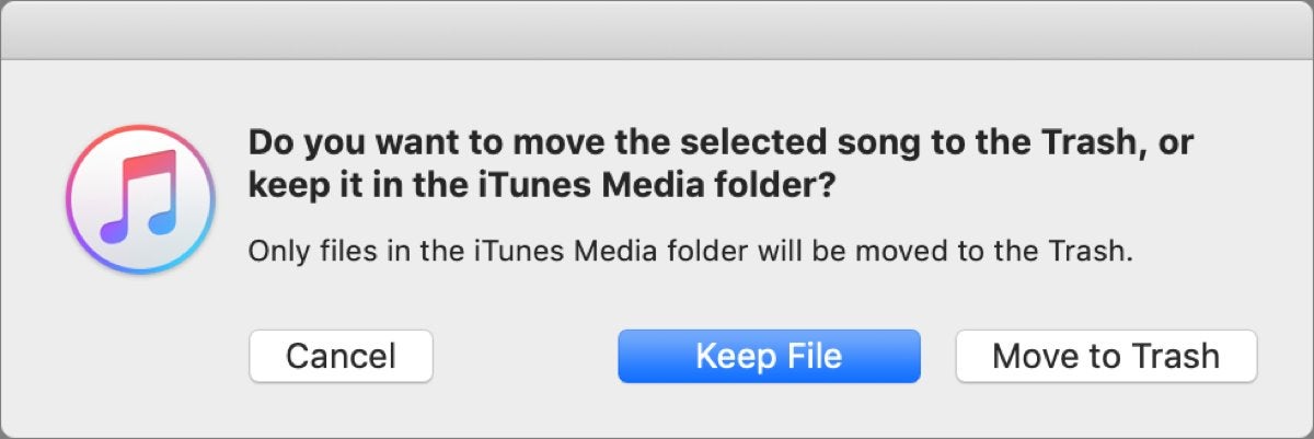 mac911 itunes delete dialog