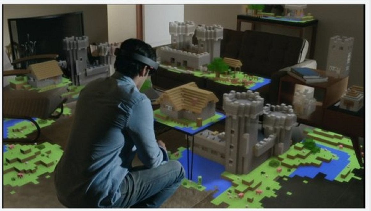 Microsoft's reality Minecraft tease is a reminder of its world-shattering HoloLens demo | PCWorld
