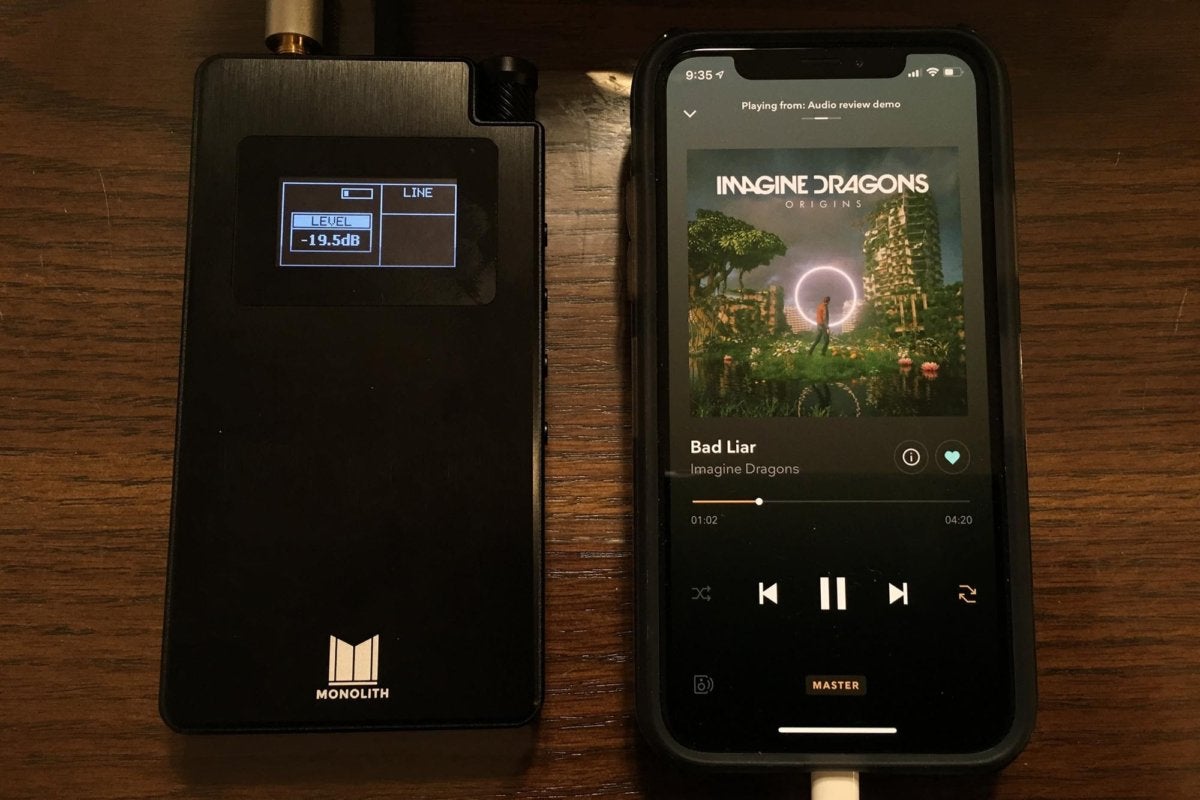 Monolith by Monoprice Portable Headphone Amp and DAC with THX AAA